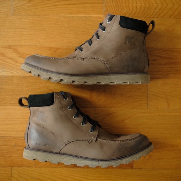 Sorel Other - Sorel Waterproof Moc Toe Leather Chukka Boots Brown Lug Sole Mens 13 Outdoors